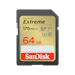 A product image of SanDisk Extreme 64GB UHS-I SD Card