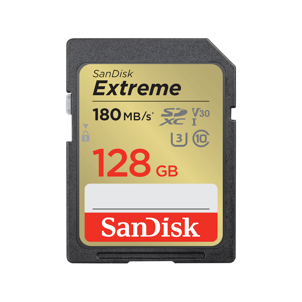 SanDisk Extreme 128GB UHS-I SD Card