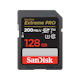 A small tile product image of SanDisk Extreme Pro 128GB UHS-I SDHC/SDXC Card
