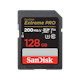 A small tile product image of SanDisk Extreme Pro 128GB UHS-I SDHC/SDXC Card