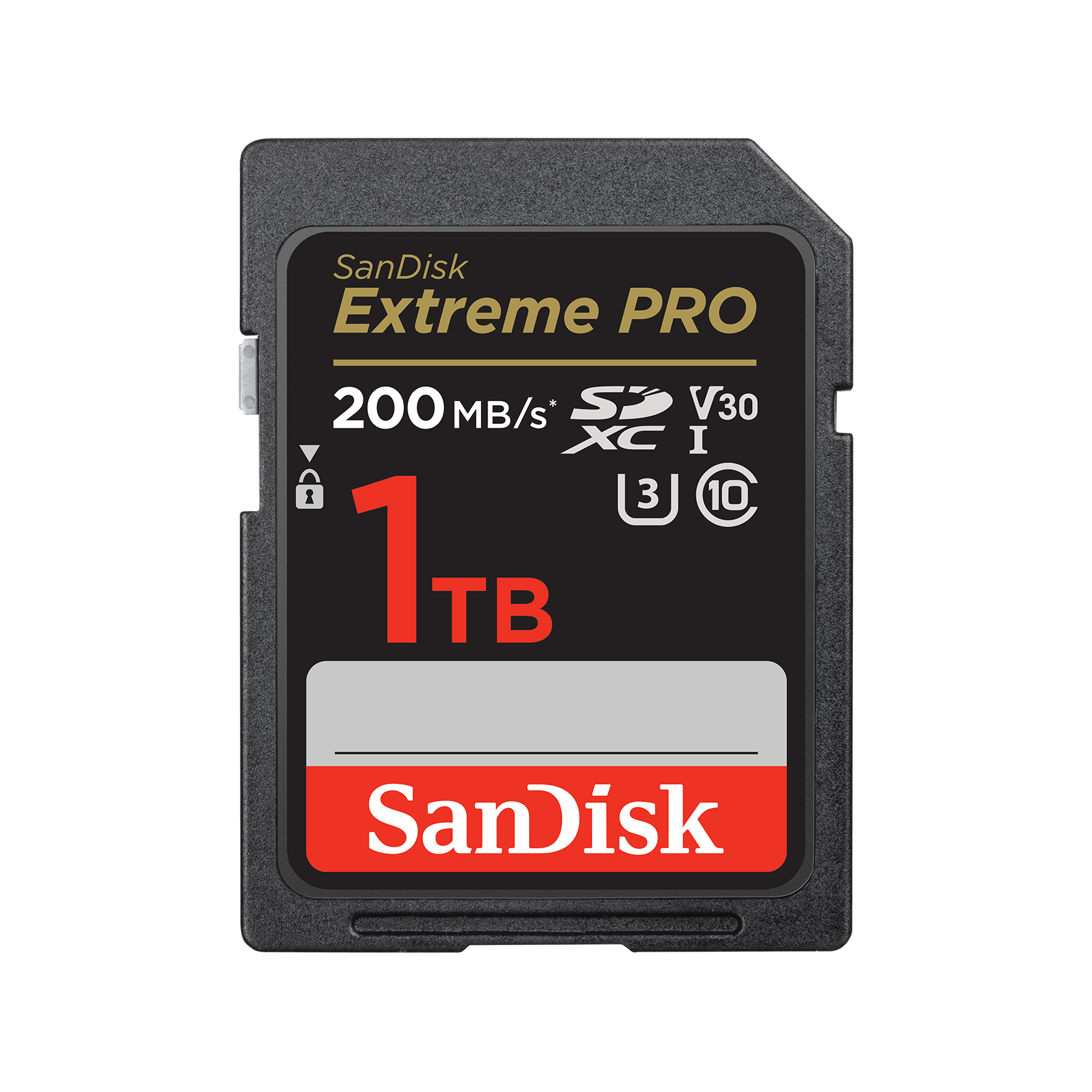 A large main feature product image of SanDisk Extreme Pro SDXC U3 V30 UHS-I SD Card - 1TB