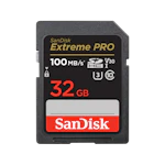 A small tile product image of SanDisk Extreme Pro SDHC U3 V30 UHS-I SD Card - 32GB