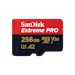 A product image of SanDisk Extreme PRO 256GB MicroSDXC UHS-I Card