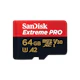 A small tile product image of SanDisk Extreme PRO microSDXC U3 V30 A2 UHS-I microSD Card - 64GB