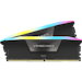 A product image of Corsair 96GB Kit (2x48GB) DDR5 Vengeance RGB C38 5200MT/s - Black