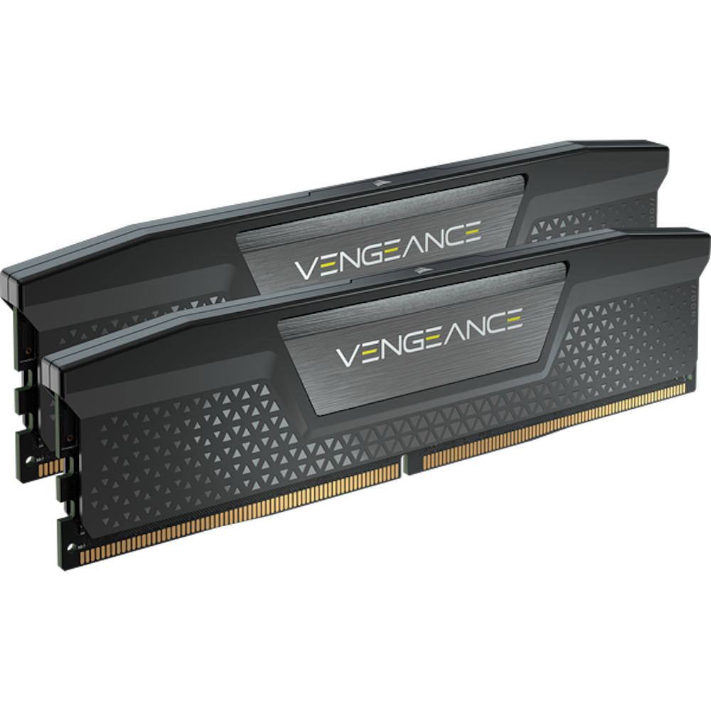 A large main feature product image of Corsair 96GB Kit (2x48GB) DDR5 Vengeance C38 5200MT/s - Black