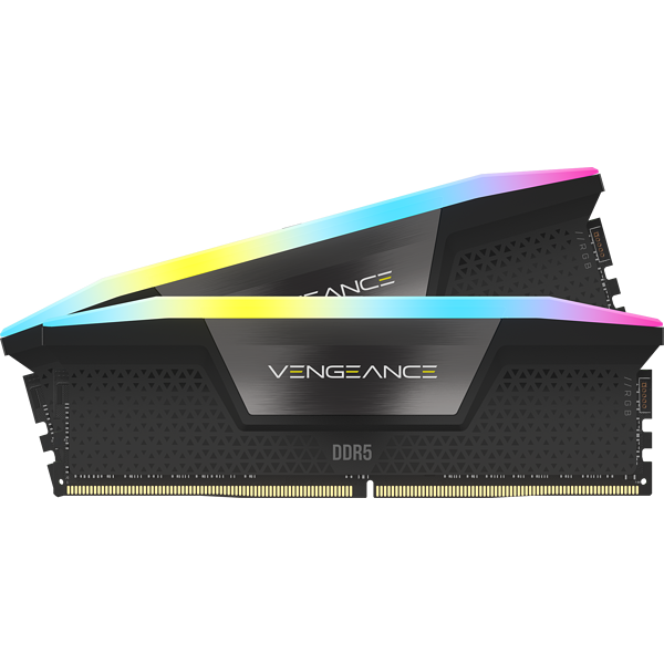 A large main feature product image of Corsair Vengeance RGB 96GB Kit (2x48GB) DDR5-5600 C40