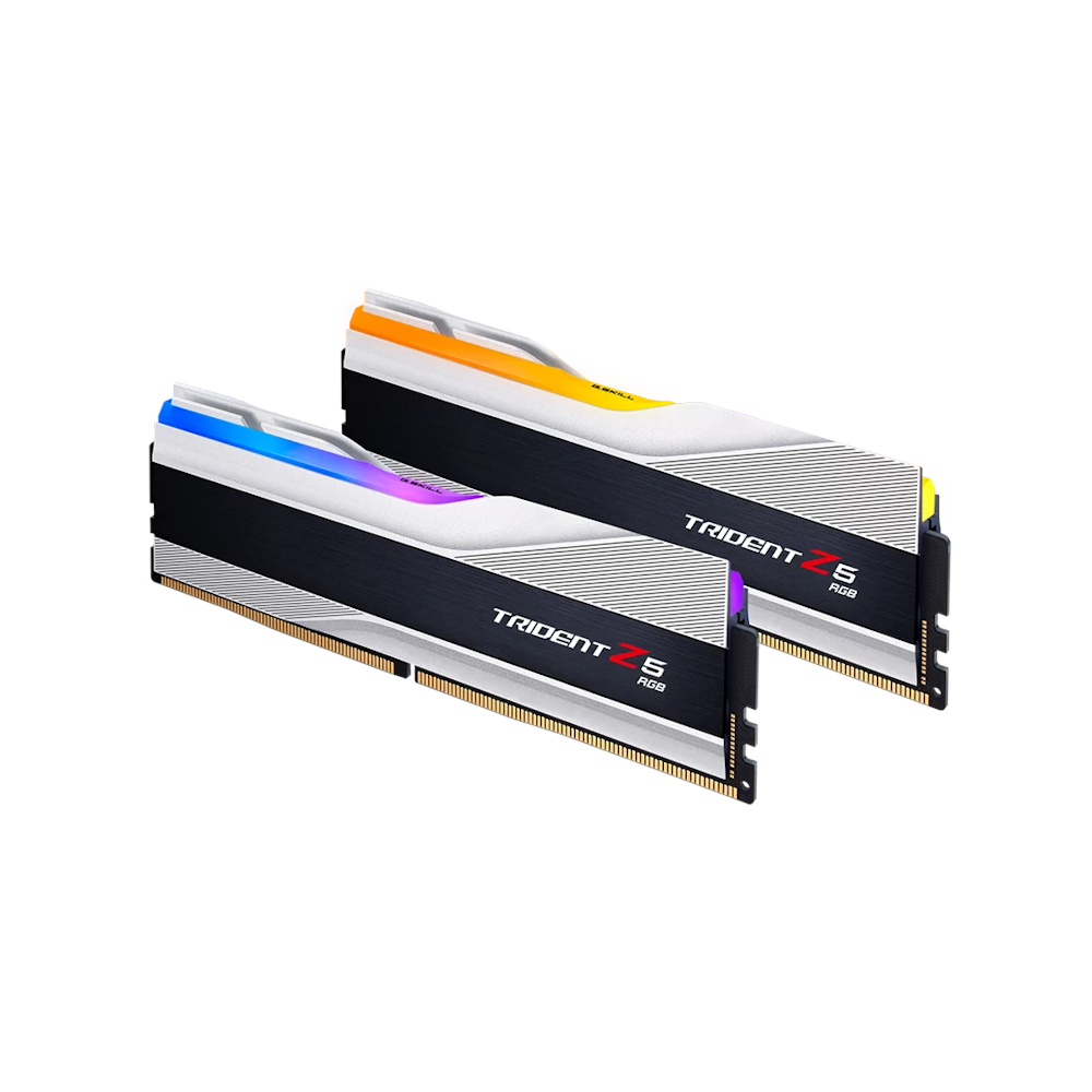 G.Skill 48GB Kit (2x24GB) DDR5 Trident Z5 RGB C40 8000MHz - Silver