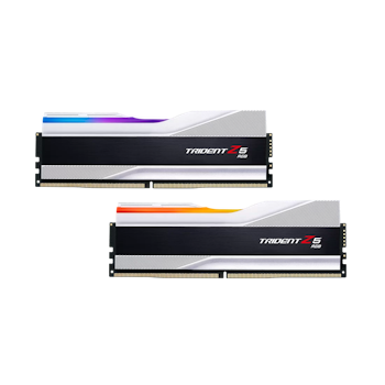 Product image of G.Skill 48GB Kit (2x24GB) DDR5 Trident Z5 RGB C40 8000MHz - Silver - Click for product page of G.Skill 48GB Kit (2x24GB) DDR5 Trident Z5 RGB C40 8000MHz - Silver