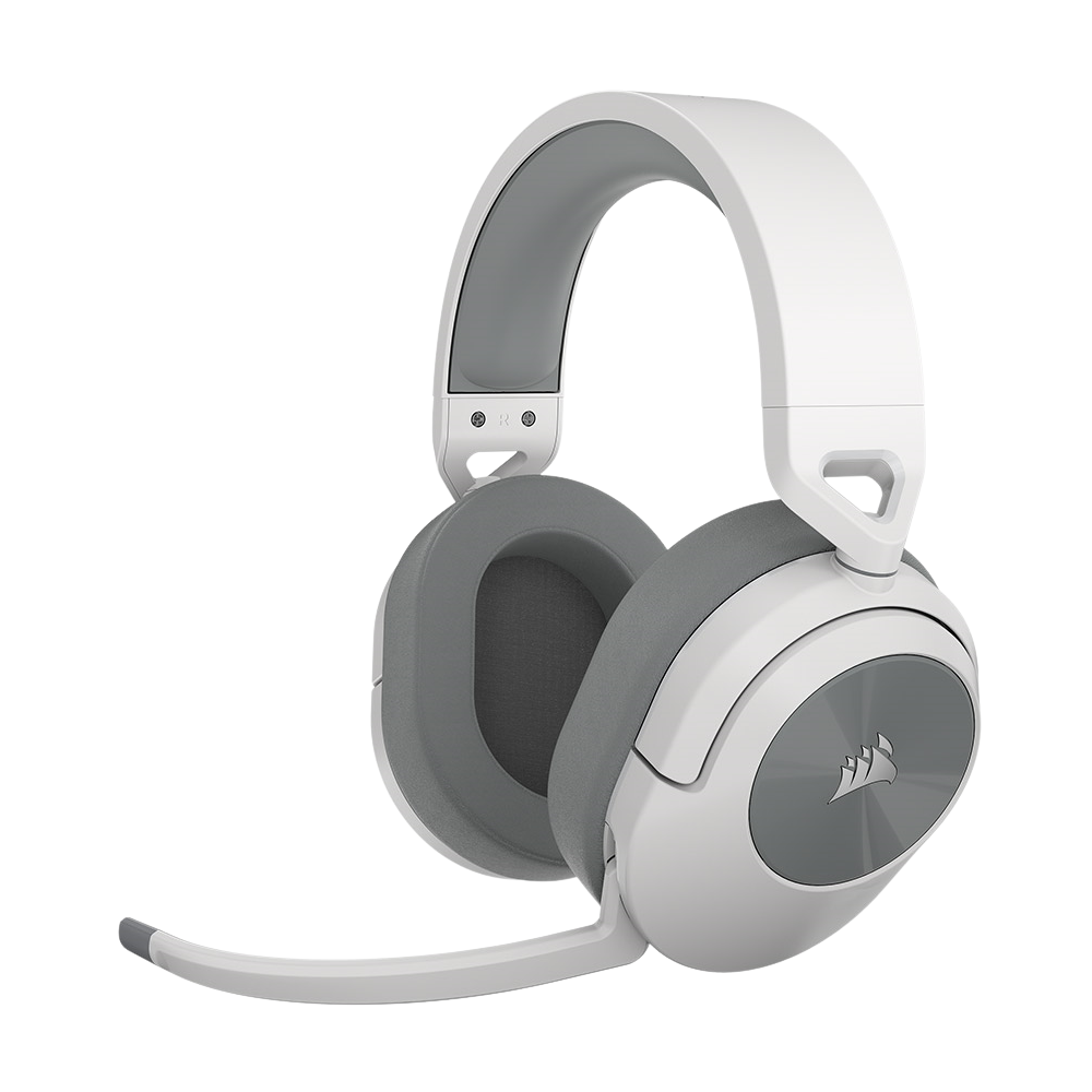 Corsair HS55 WIRELESS Gaming Headset — White