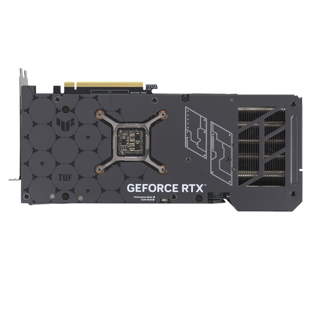 A large main feature product image of ASUS GeForce RTX 4070 TUF Gaming 12GB GDDR6X