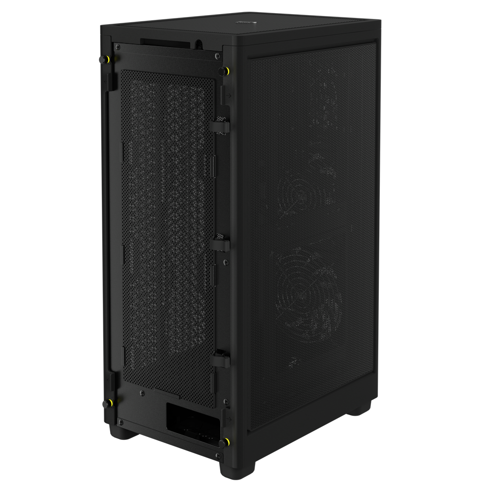 A large main feature product image of Corsair 2000D Airflow mITX Case - Black