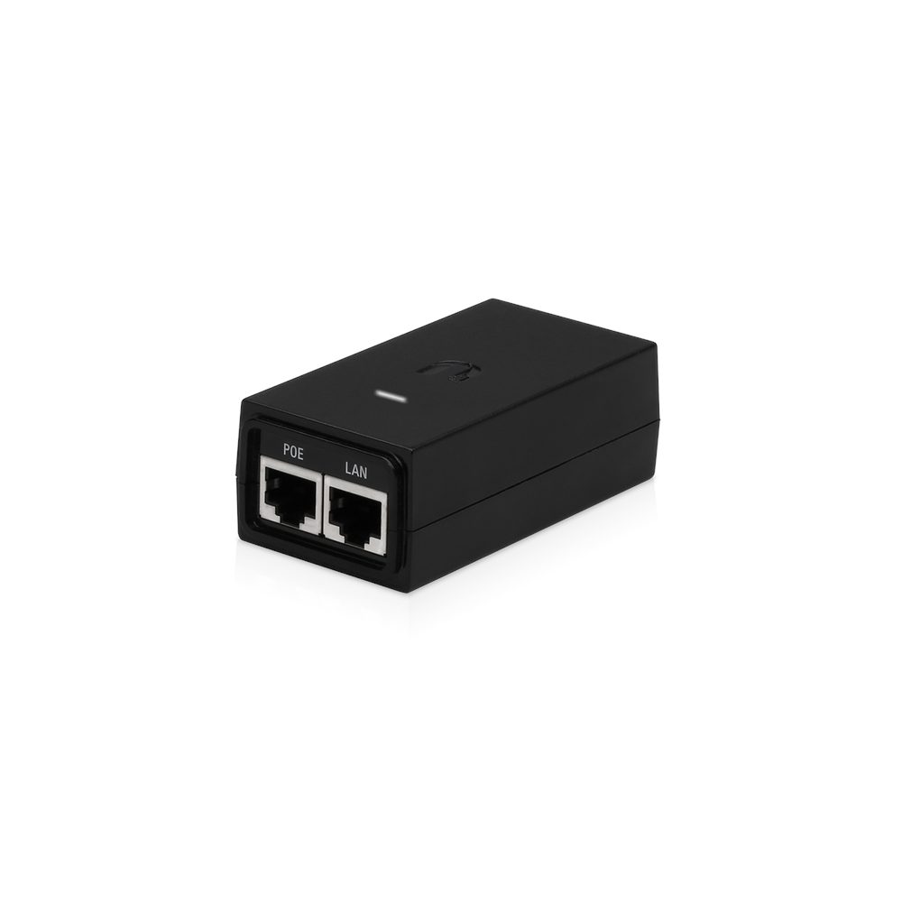 A large main feature product image of Ubiquiti POE Injector 24VDC, 12W