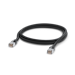 A product image of Ubiquiti UISP All-Weather Outdoor CAT5e Patch Cable - 2m Black