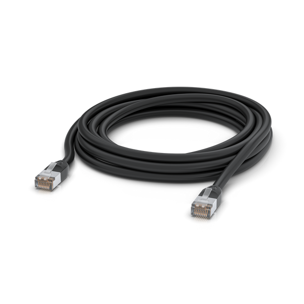 Ubiquiti UISP AllWeather Outdoor CAT5e Patch Cable 5m Black PLE