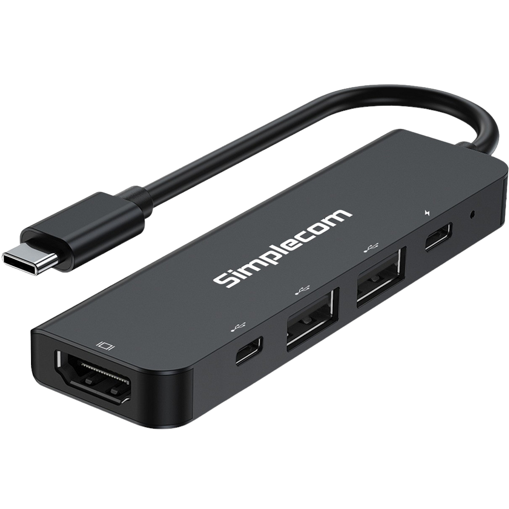 Simplecom CH550 USB-C 5-in-1 Multiport Adapter Hub