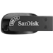 A product image of SanDisk Ultra Shift USB 3.0 Flash Drive - Black 256GB