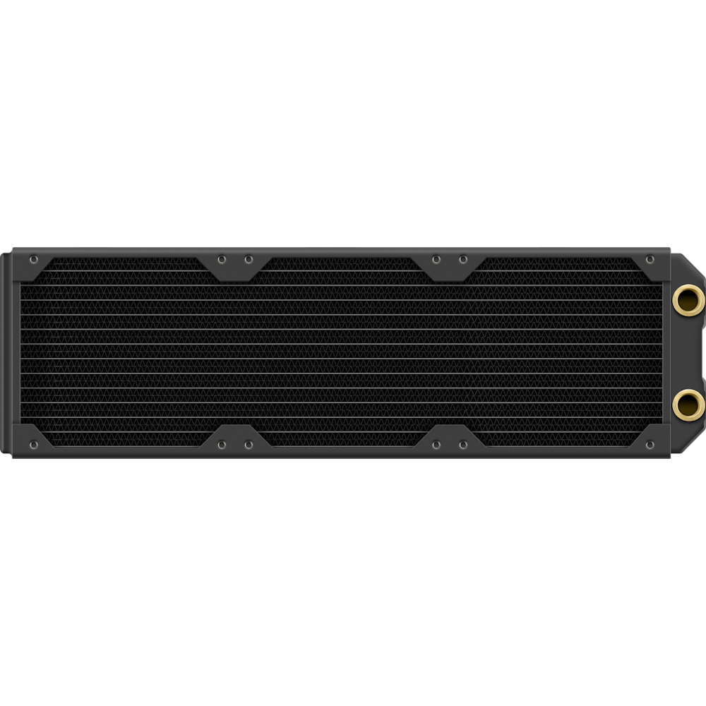 A large main feature product image of Corsair Hydro X Series XR5 NEO 360mm Water Cooling Radiator