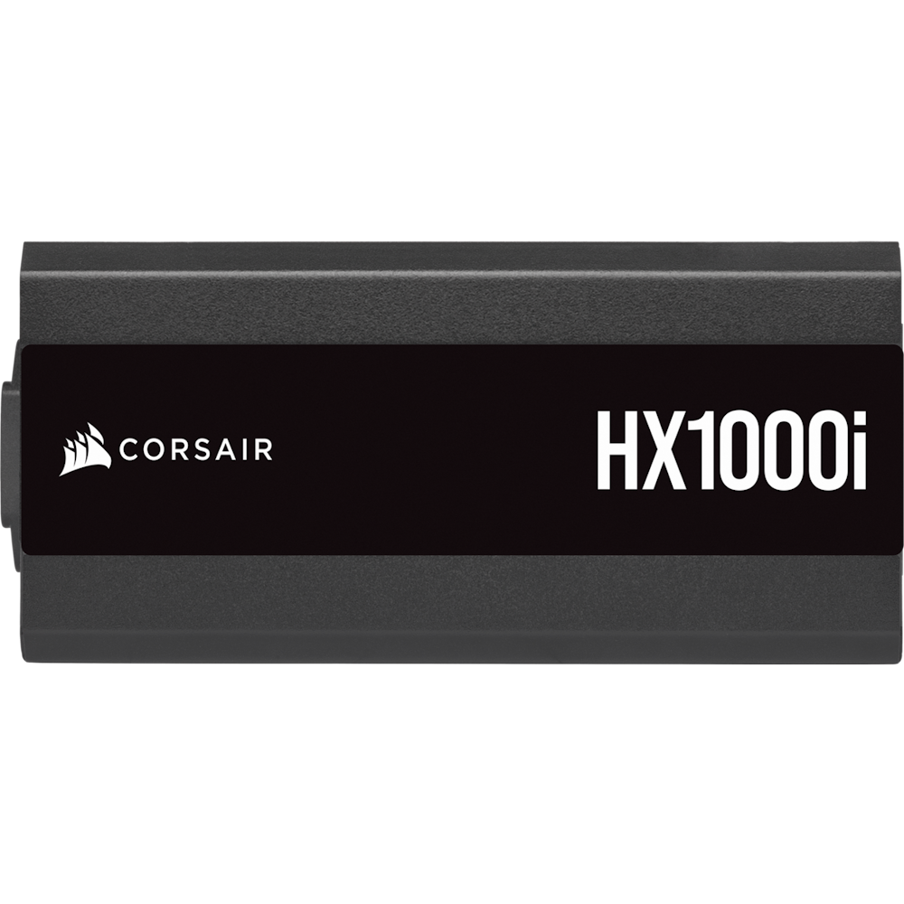 A large main feature product image of Corsair HX1000i 1000W Platinum ATX Modular PSU