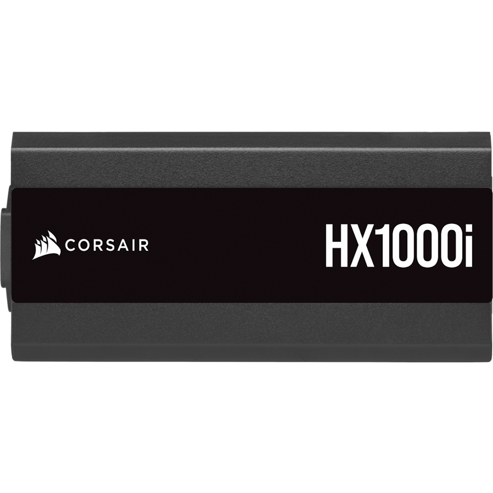 A large main feature product image of Corsair HX1000i 1000W Platinum ATX Modular PSU