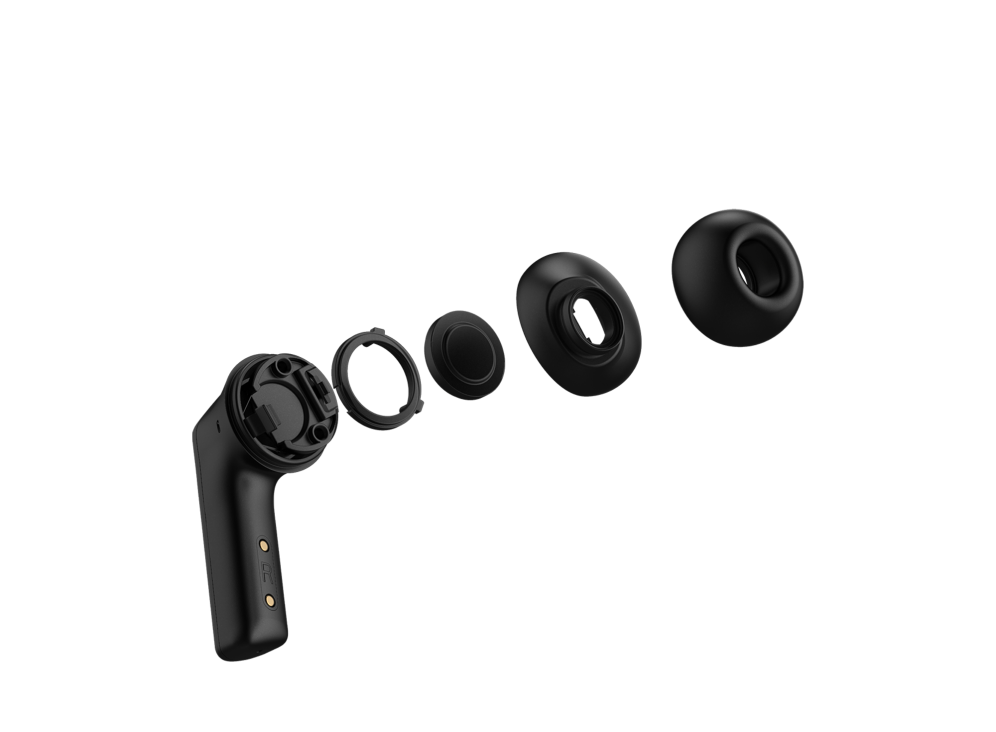 A large main feature product image of ASUS ROG Cetra True Wireless Earphones - Black