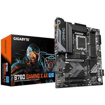 Product image of Gigabyte B760 Gaming X AX LGA1700 ATX Desktop Motherboard - Click for product page of Gigabyte B760 Gaming X AX LGA1700 ATX Desktop Motherboard