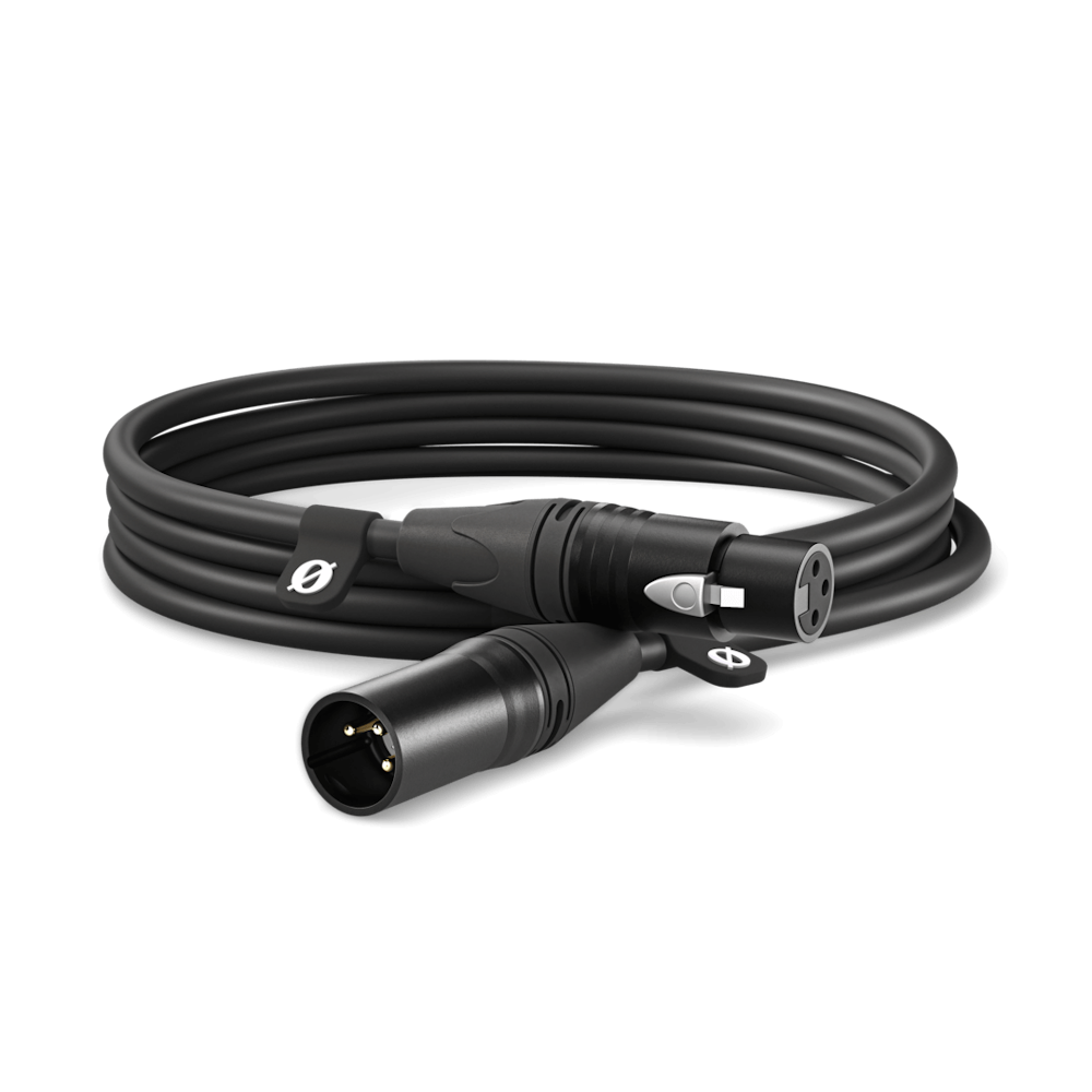 A large main feature product image of RODE Premium XLR Cable 3m - Black