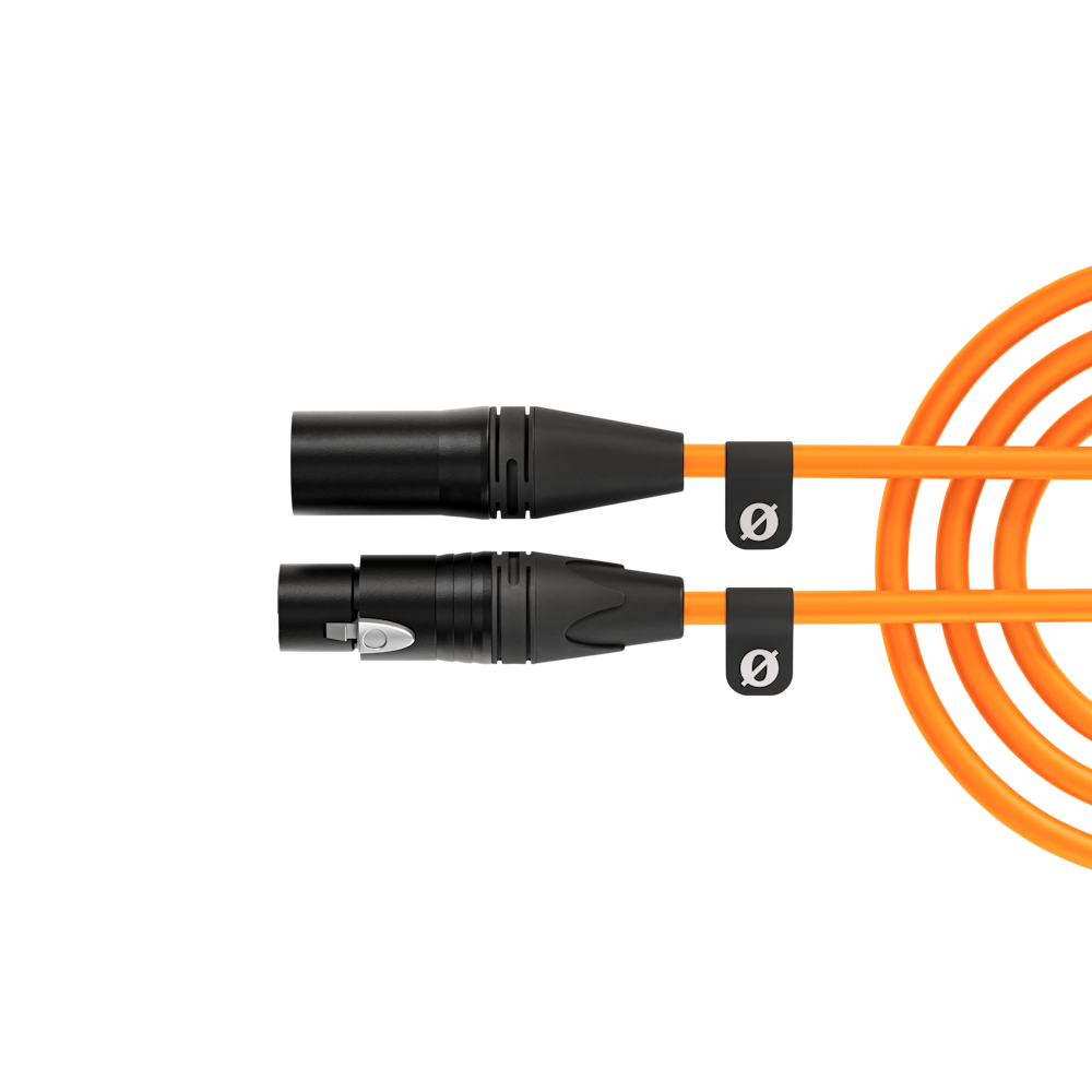 A large main feature product image of RODE Premium XLR Cable 3m - Orange