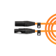 A small tile product image of RODE Premium XLR Cable 3m - Orange