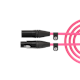 A small tile product image of RODE Premium XLR Cable 3m - Pink