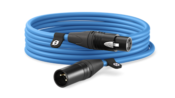 Product image of RODE Premium XLR Cable 6m - Blue - Click for product page of RODE Premium XLR Cable 6m - Blue