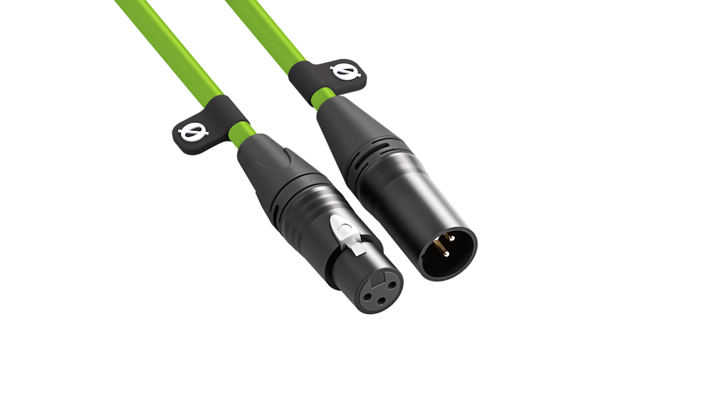 A large main feature product image of RODE Premium XLR Cable 6m - Green