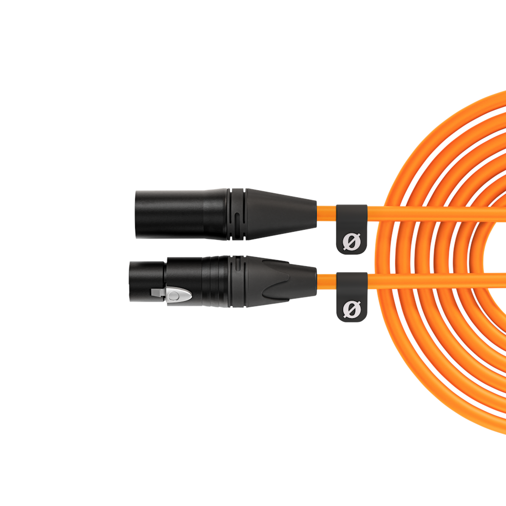 A large main feature product image of RODE Premium XLR Cable 6m - Orange