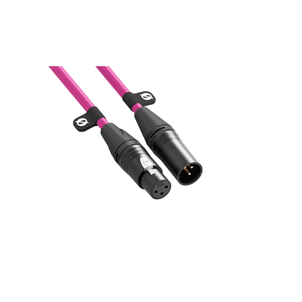 A large main feature product image of RODE Premium XLR Cable 6m - Pink