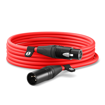 Product image of RODE Premium XLR Cable 6m - Red - Click for product page of RODE Premium XLR Cable 6m - Red