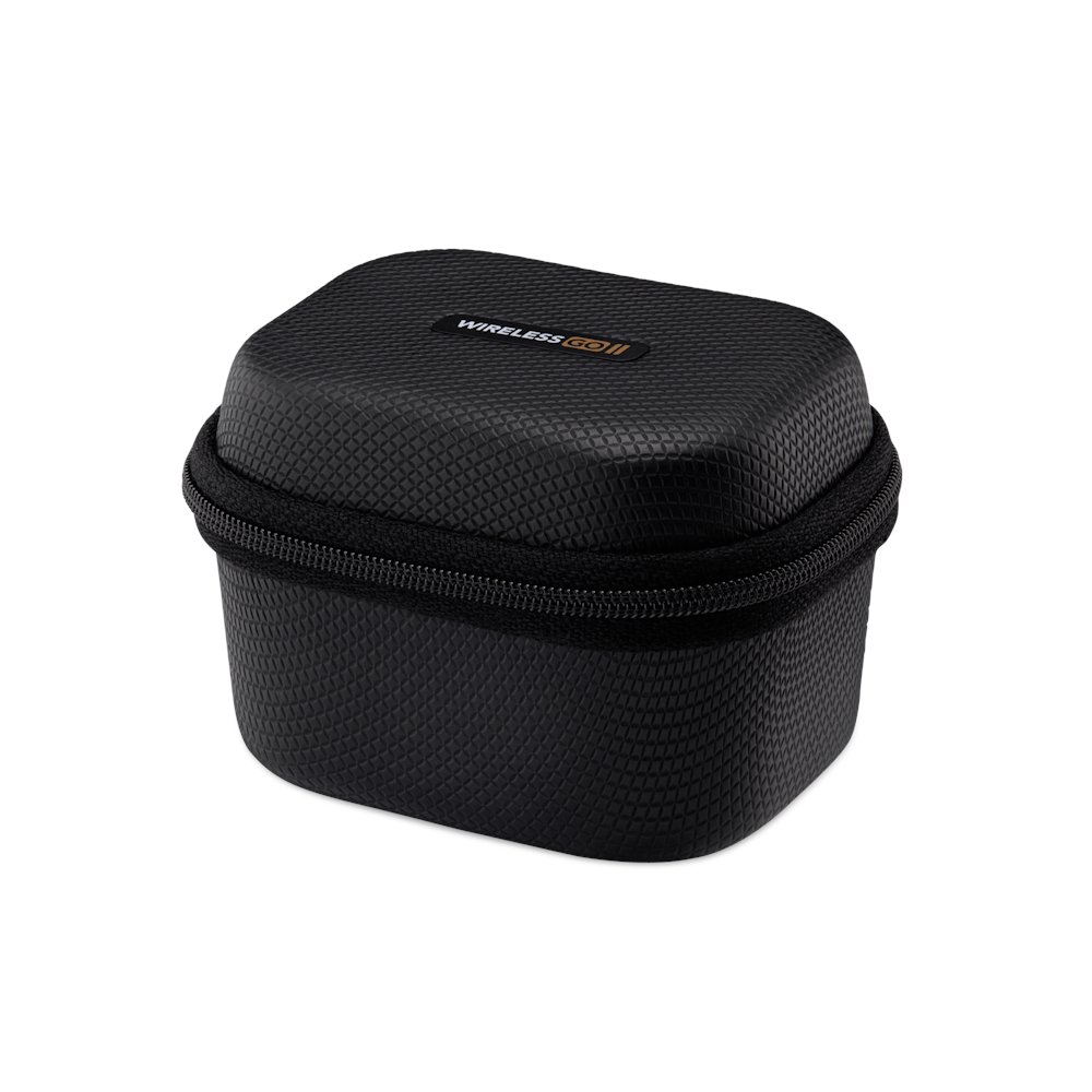 A large main feature product image of RODE Wireless GO II Charging Case