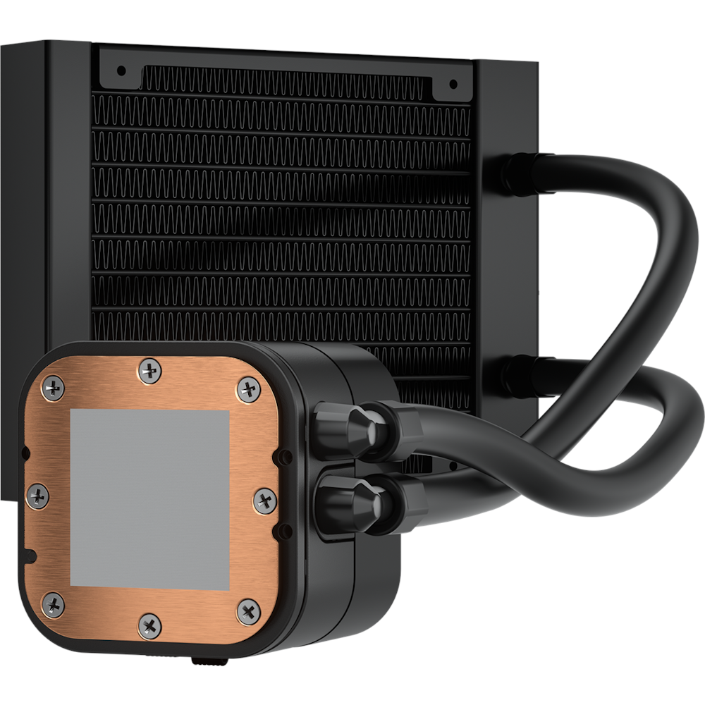 A large main feature product image of Corsair iCUE H60x RGB ELITE Liquid CPU Cooler