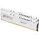 A small tile product image of Kingston 32GB Kit (2x16GB) DDR5 Fury Beast C40 6000MHz - White