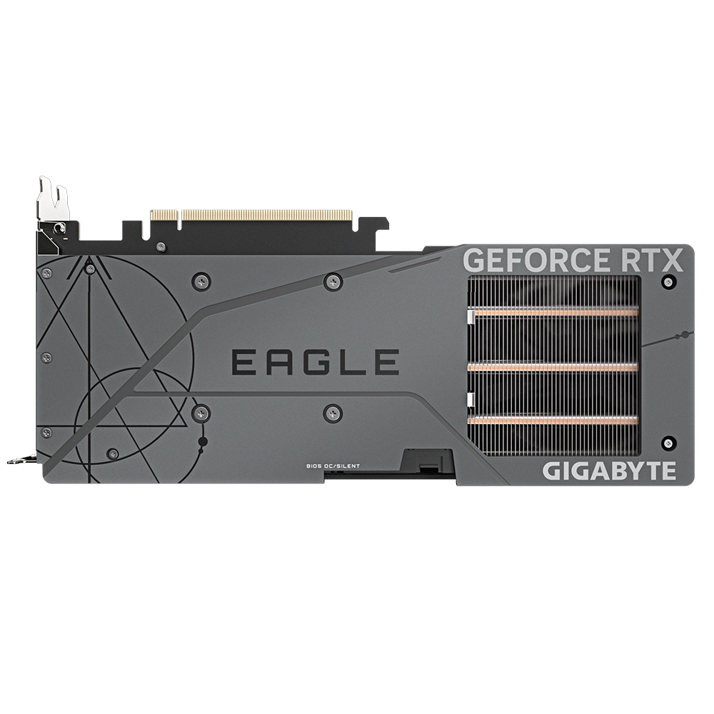A large main feature product image of Gigabyte GeForce RTX 4060 Ti Eagle OC 8GB GDDR6 