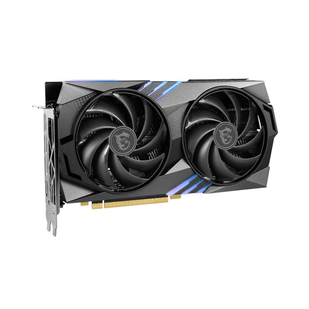 A large main feature product image of MSI GeForce RTX 4060 Ti Gaming X 8G