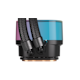 A small tile product image of Corsair iCUE LINK H100i RGB 240mm AIO Liquid CPU Cooler - Black