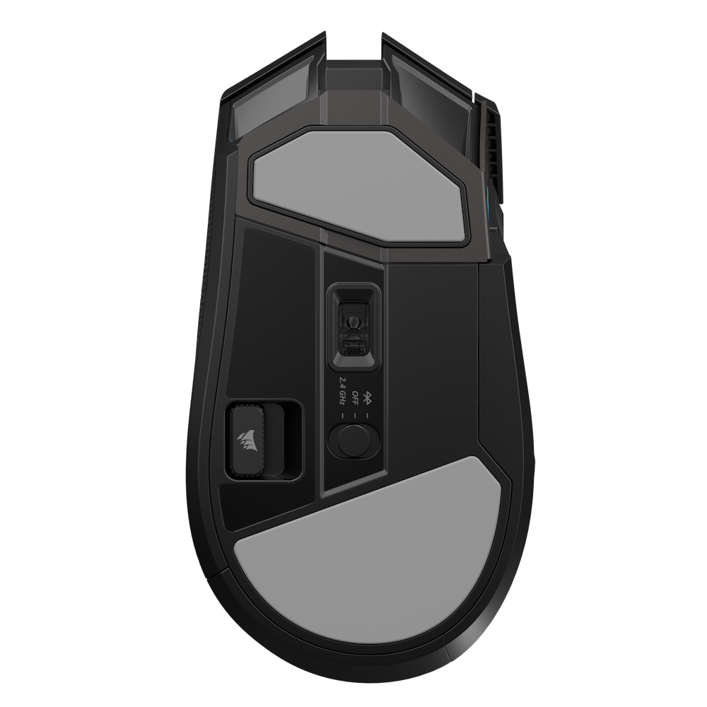 A large main feature product image of Corsair Darkstar Wireless Gaming Mouse