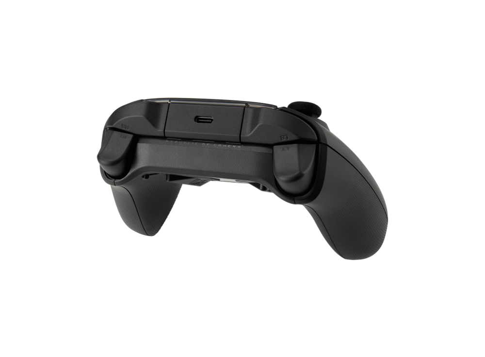 A large main feature product image of ASUS ROG Raikiri Wired Controller - Black