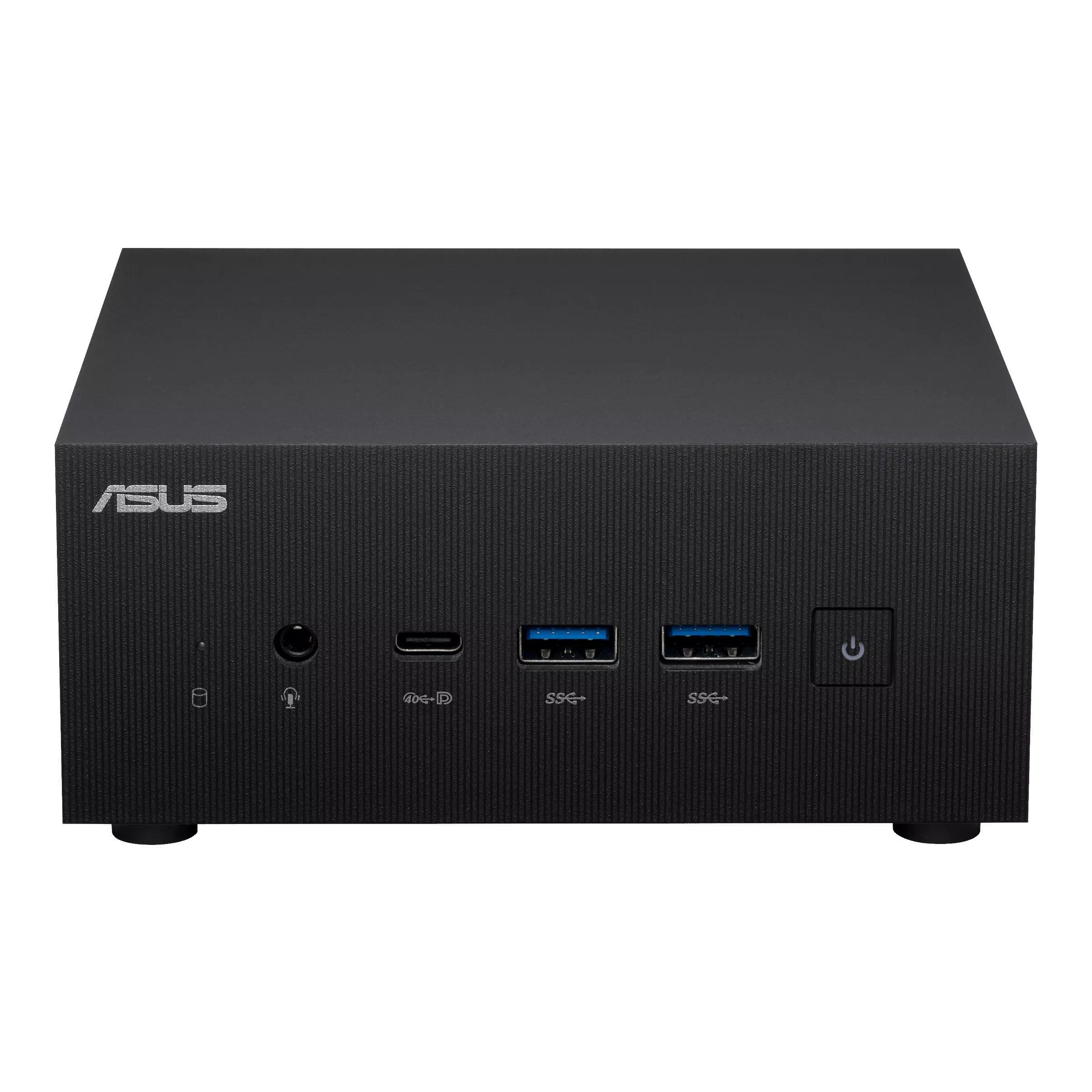 A large main feature product image of ASUS PN53 Ryzen 7 7735H Barebones Mini PC