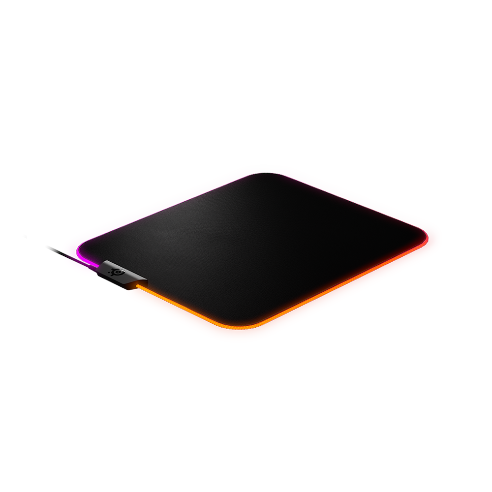 SteelSeries Qck Prism Cloth RGB Gaming Mousepad - Medium