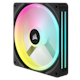 A small tile product image of Corsair iCUE LINK QX140 RGB 140mm PWM Fan - Black