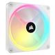 A small tile product image of Corsair iCUE LINK QX140 RGB 140mm PWM Fan - White