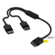 A small tile product image of Corsair iCUE LINK 600mm Y-Cable
