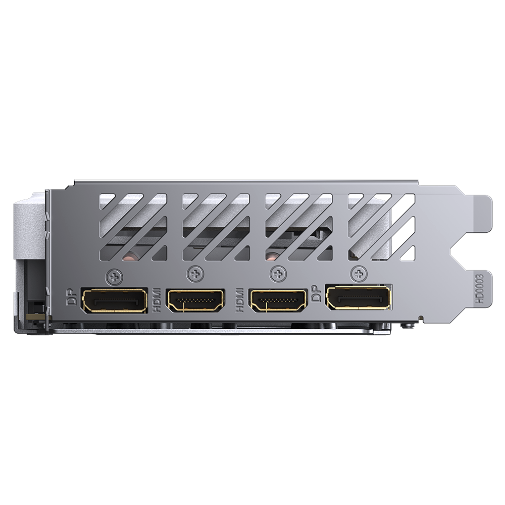 A large main feature product image of Gigabyte GeForce RTX 4060 Aero OC 8GB GDDR6