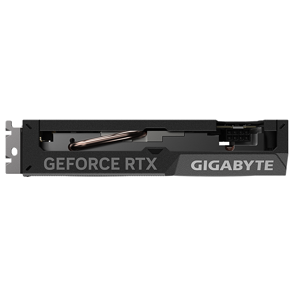 A large main feature product image of Gigabyte GeForce RTX 4060 Windforce OC 8GB GDDR6